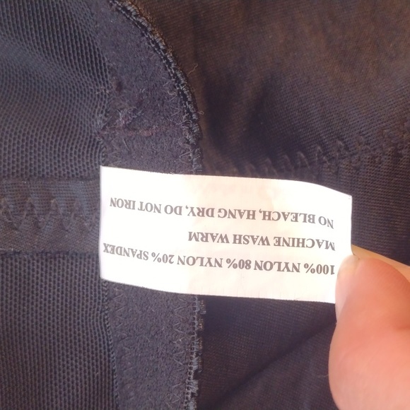 Crepe Suzette Retro Open Bottom Girdle black small - Picture 4 of 4